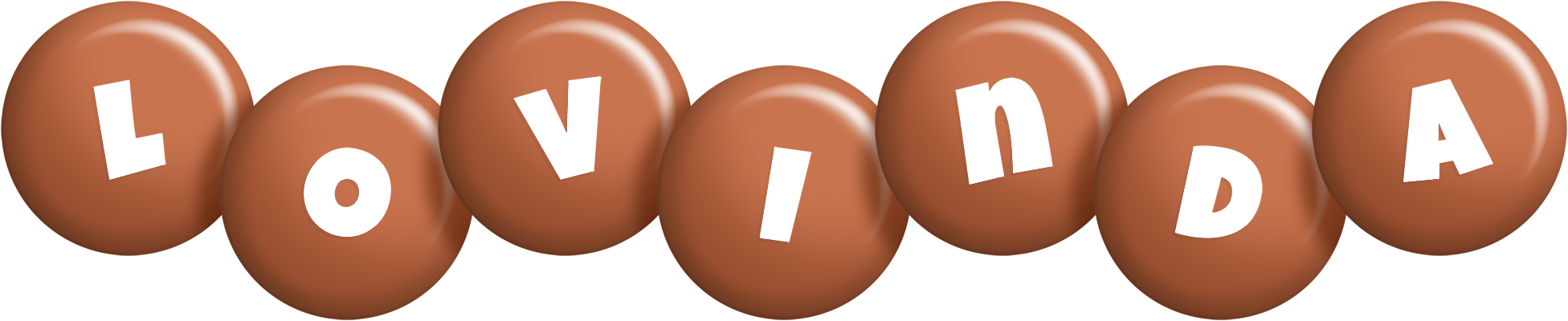 Lovinda candy-brown logo