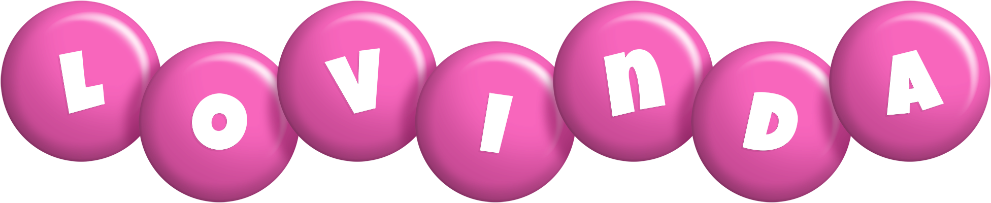 Lovinda candy-pink logo