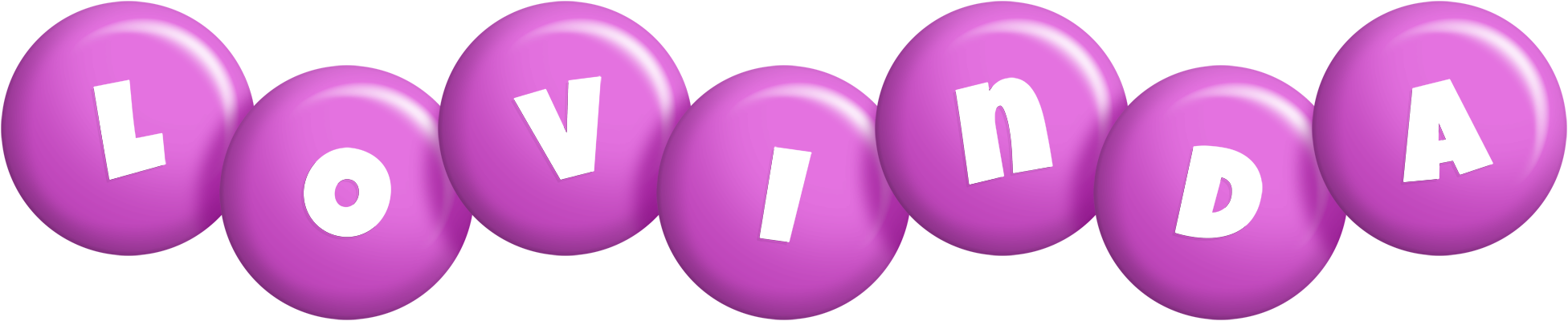 Lovinda candy-purple logo