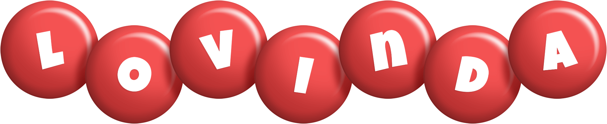 Lovinda candy-red logo