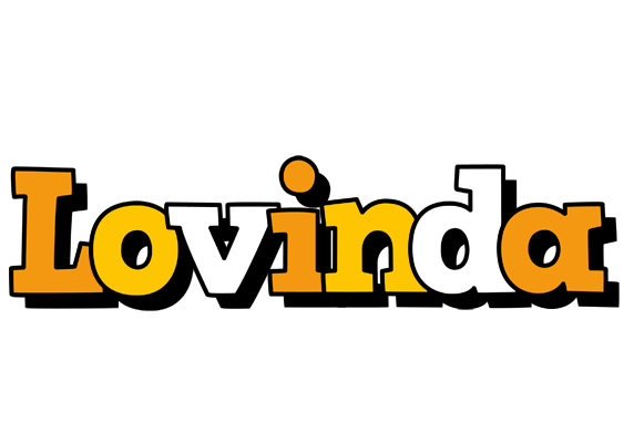 Lovinda cartoon logo