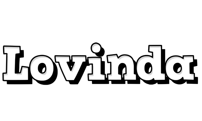 Lovinda snowing logo
