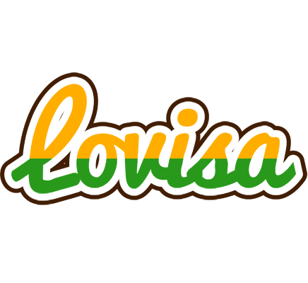 Lovisa banana logo