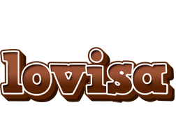 Lovisa brownie logo