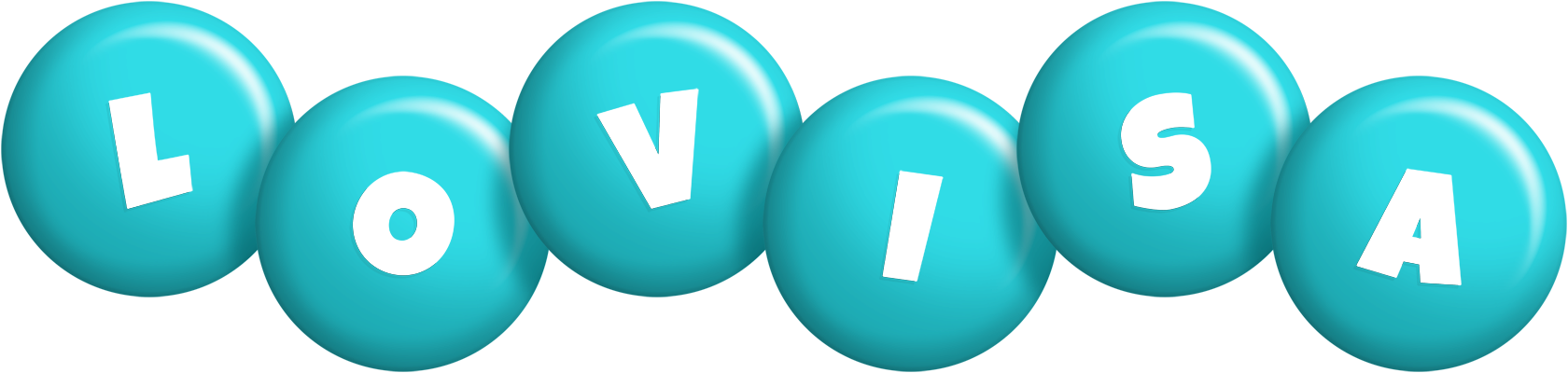 Lovisa candy-azur logo