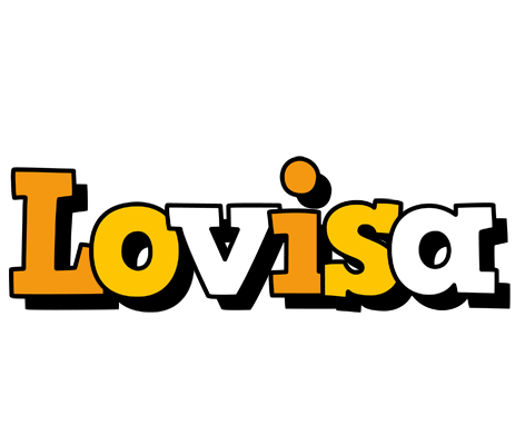 Lovisa cartoon logo