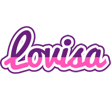 Lovisa cheerful logo