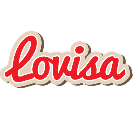 Lovisa chocolate logo