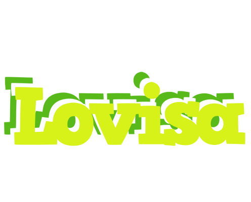 Lovisa citrus logo