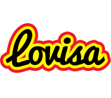 Lovisa flaming logo