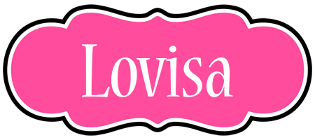 Lovisa invitation logo