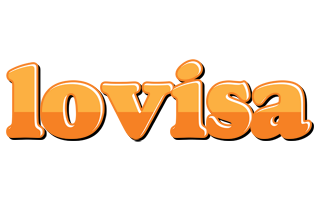 Lovisa orange logo