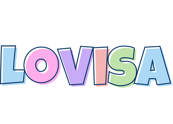 Lovisa pastel logo