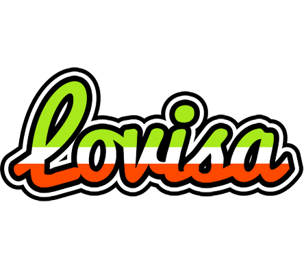 Lovisa superfun logo