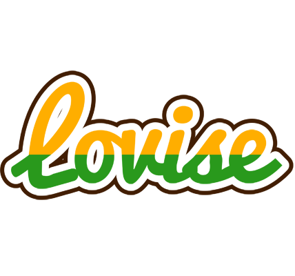 Lovise banana logo