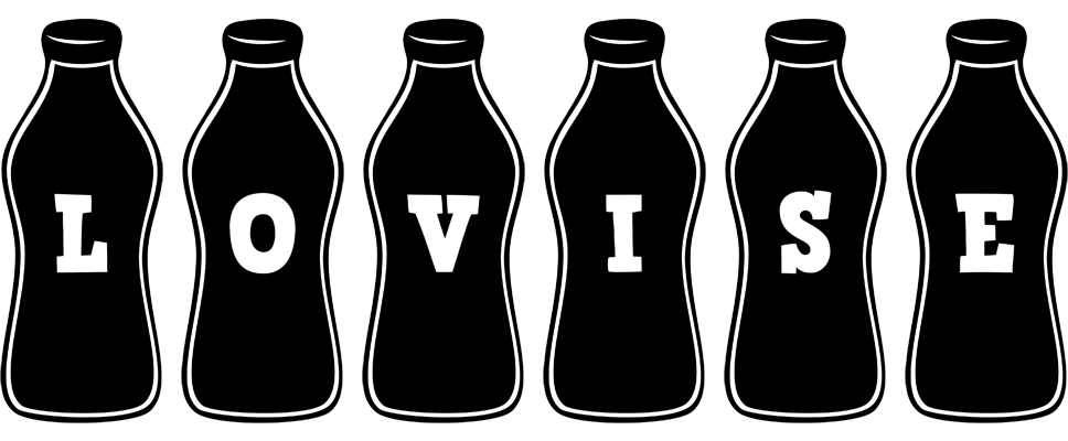 Lovise bottle logo