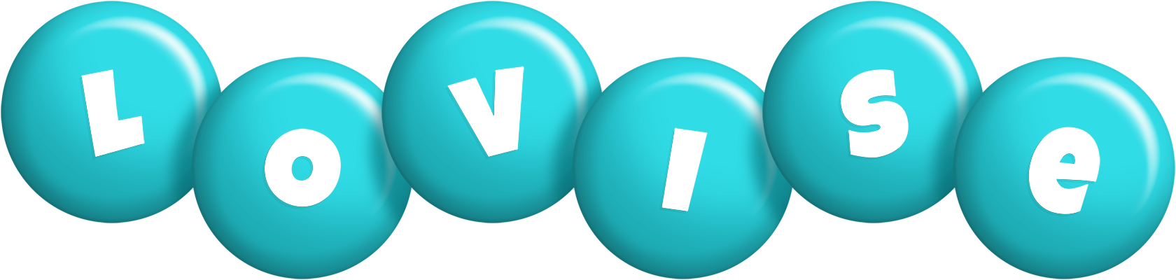Lovise candy-azur logo