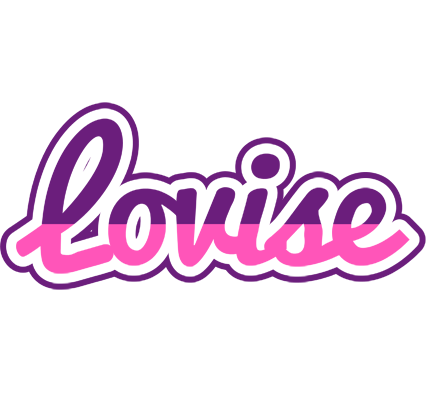Lovise cheerful logo