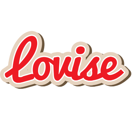 Lovise chocolate logo