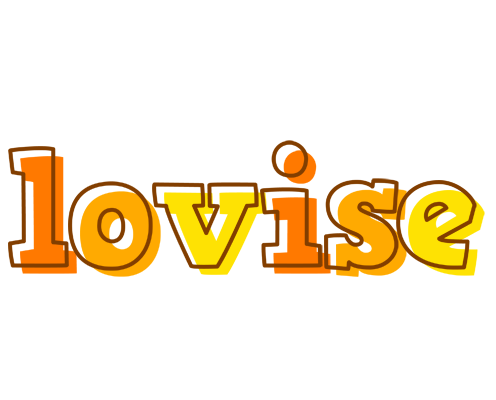 Lovise desert logo