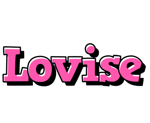 Lovise girlish logo