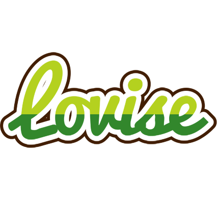 Lovise golfing logo