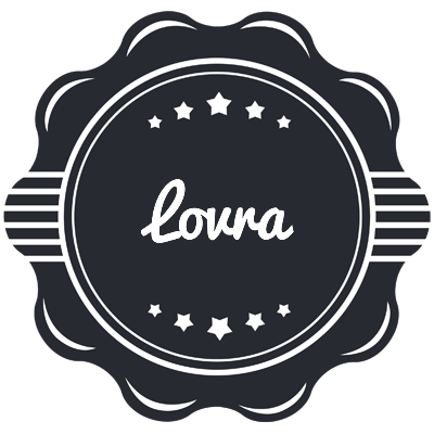 Lovra badge logo