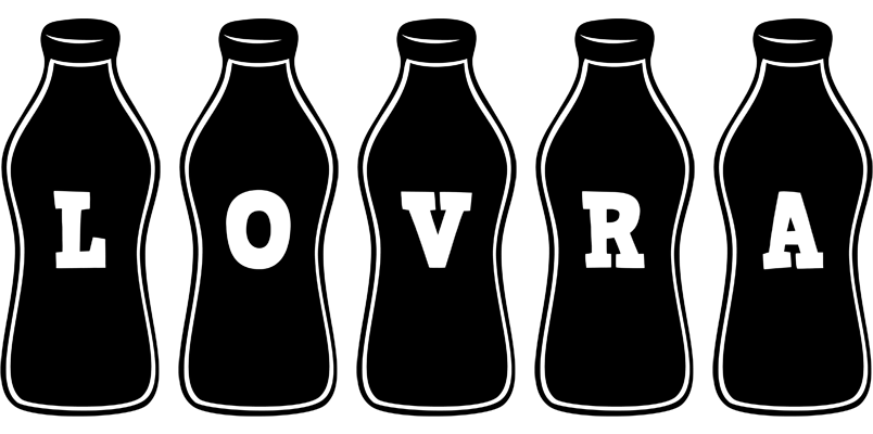 Lovra bottle logo