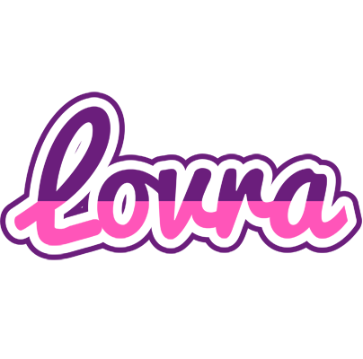 Lovra cheerful logo