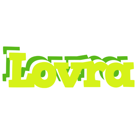 Lovra citrus logo