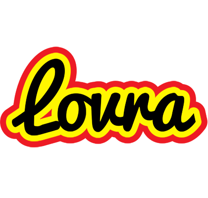Lovra flaming logo