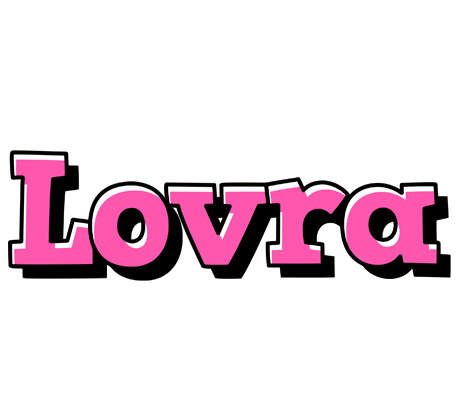 Lovra girlish logo