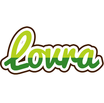 Lovra golfing logo