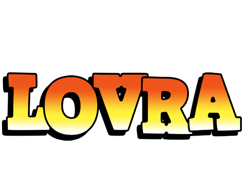 Lovra sunset logo
