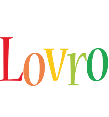 Lovro birthday logo