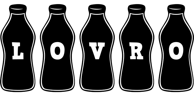 Lovro bottle logo