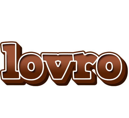 Lovro brownie logo