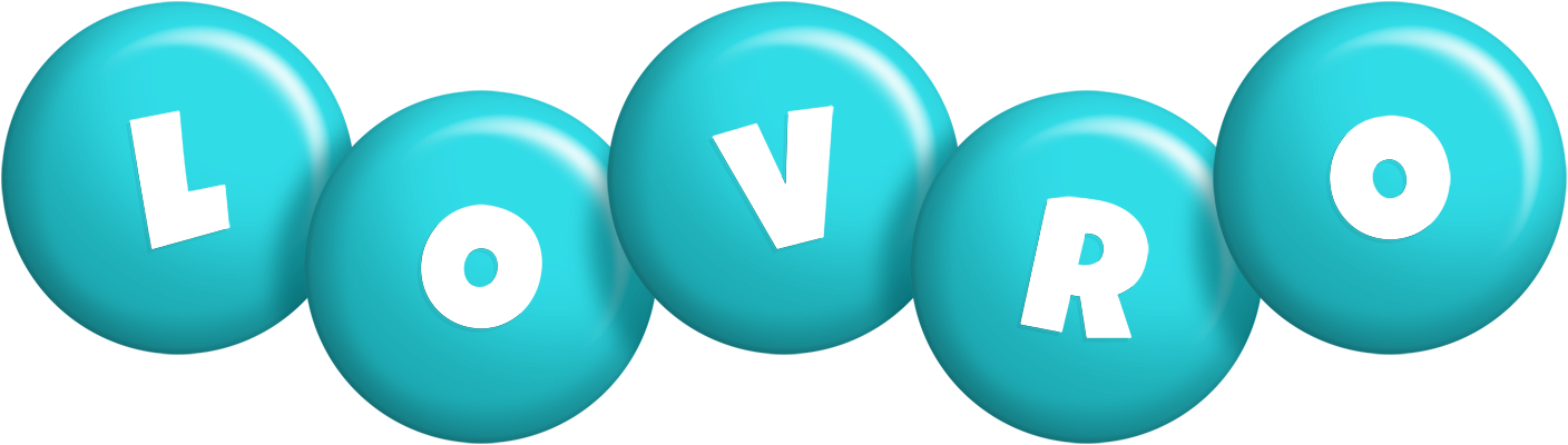 Lovro candy-azur logo