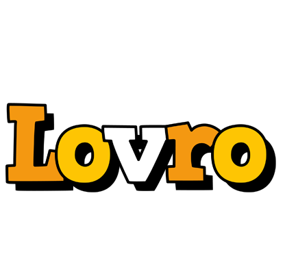 Lovro cartoon logo