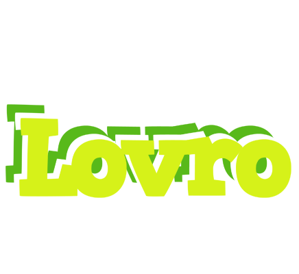 Lovro citrus logo
