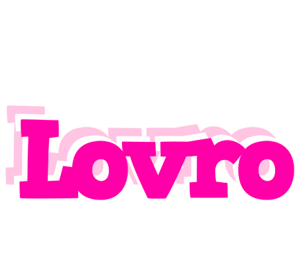 Lovro dancing logo
