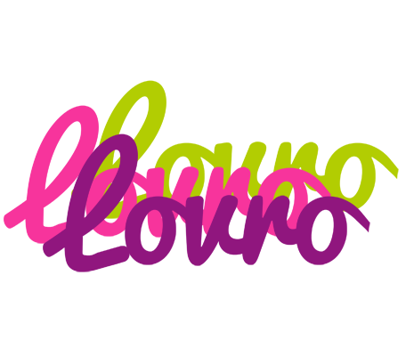 Lovro flowers logo