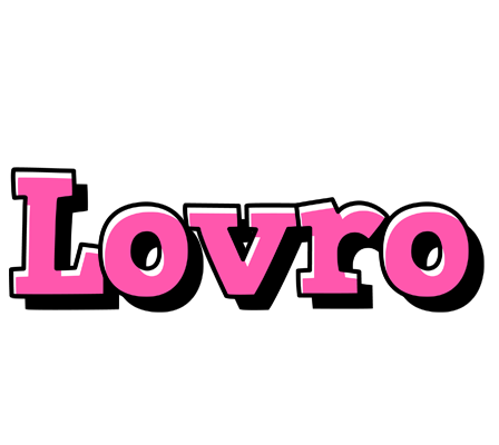 Lovro girlish logo