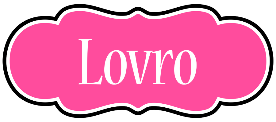 Lovro invitation logo