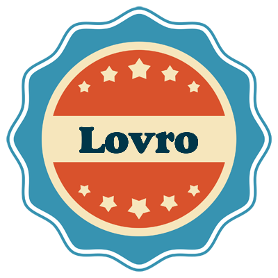 Lovro labels logo