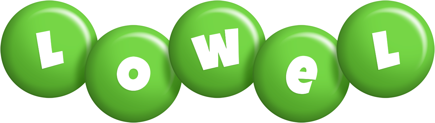Lowel candy-green logo