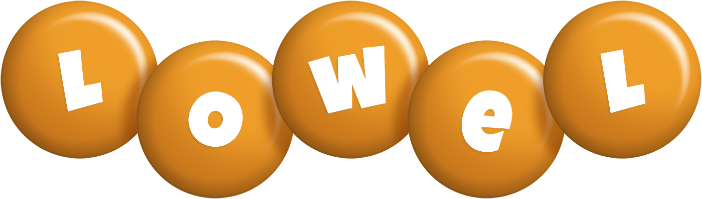 Lowel candy-orange logo