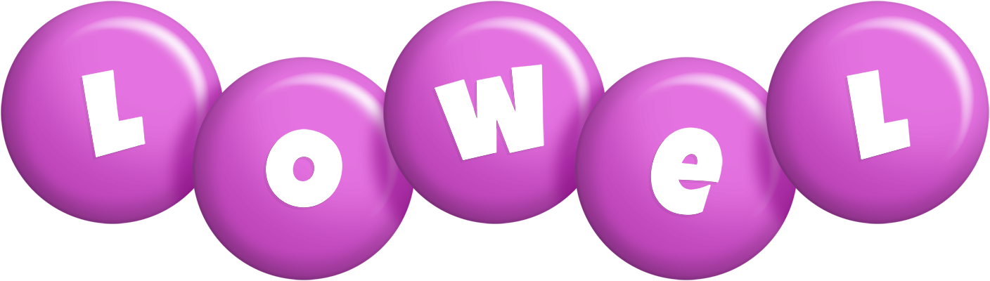 Lowel candy-purple logo