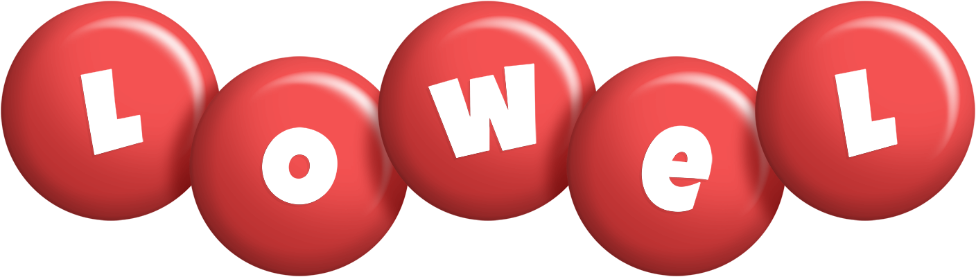 Lowel candy-red logo
