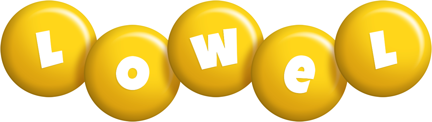 Lowel candy-yellow logo